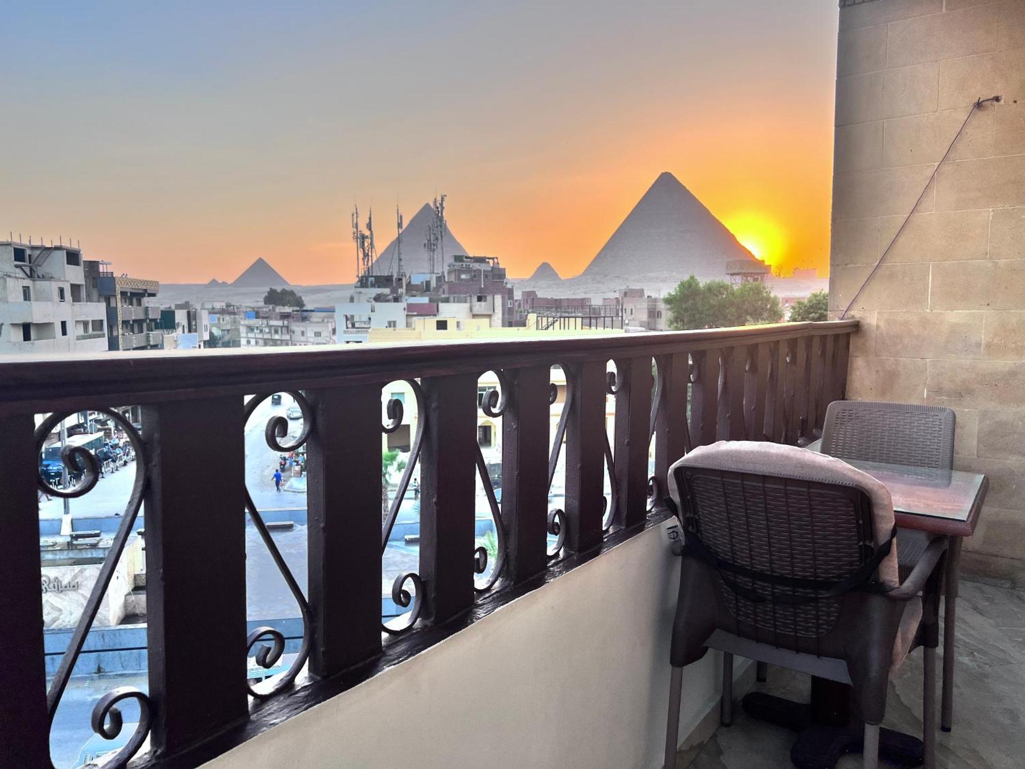 El Aida Pyramids View Hotel Kafret el-Gabal Zewnętrze zdjęcie