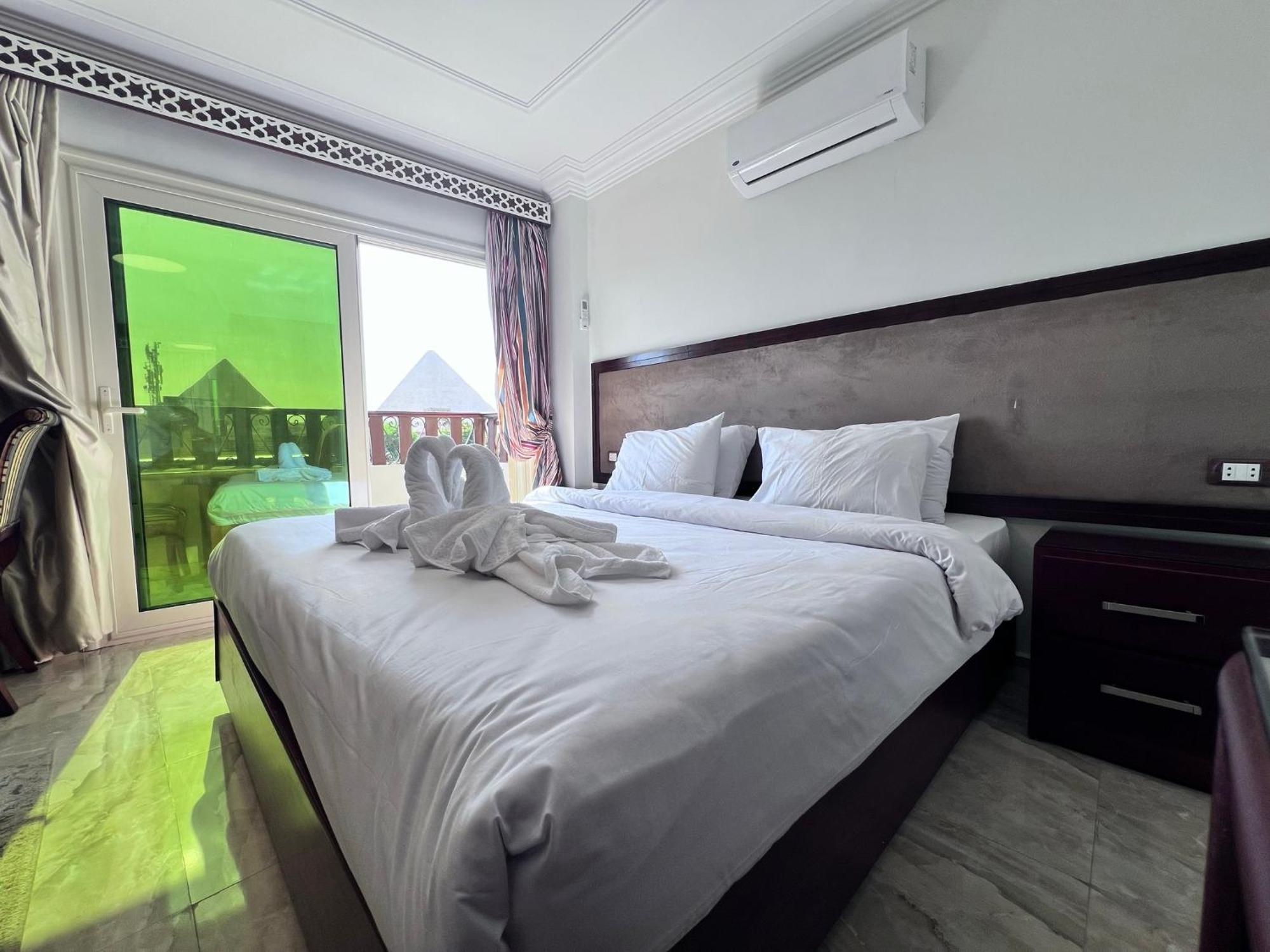 El Aida Pyramids View Hotel Kafret el-Gabal Zewnętrze zdjęcie