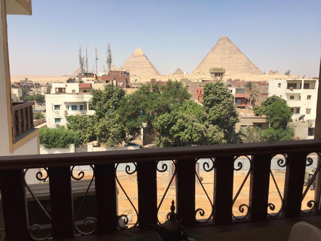 El Aida Pyramids View Hotel Kafret el-Gabal Zewnętrze zdjęcie