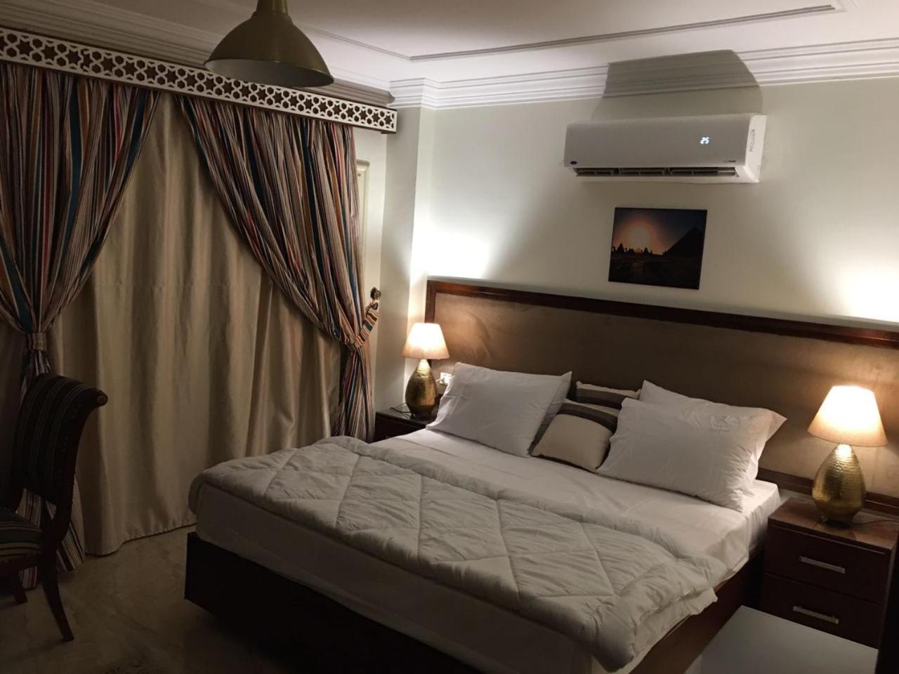 El Aida Pyramids View Hotel Kafret el-Gabal Zewnętrze zdjęcie