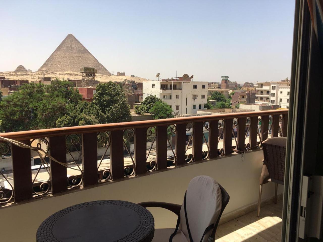 El Aida Pyramids View Hotel Kafret el-Gabal Zewnętrze zdjęcie