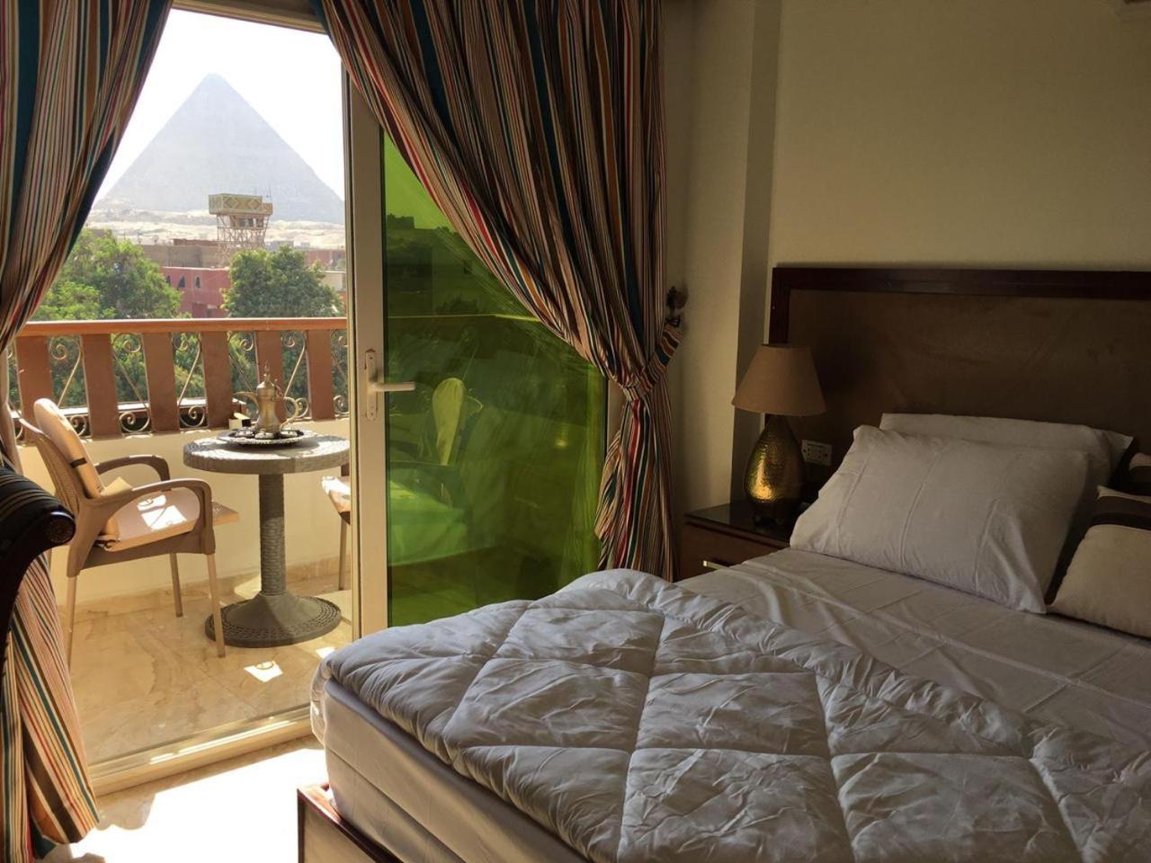 El Aida Pyramids View Hotel Kafret el-Gabal Zewnętrze zdjęcie