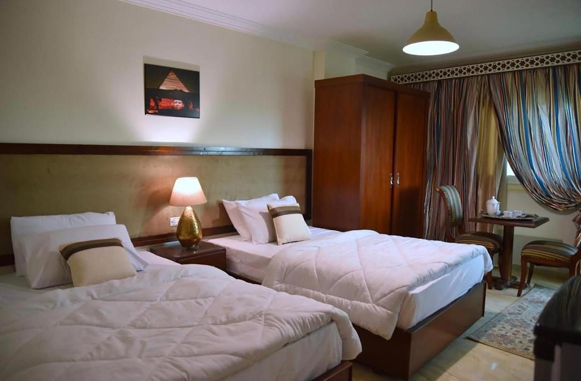 El Aida Pyramids View Hotel Kafret el-Gabal Zewnętrze zdjęcie