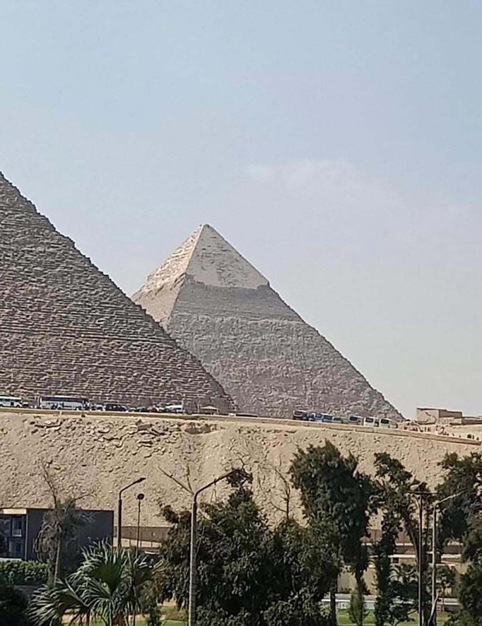 El Aida Pyramids View Hotel Kafret el-Gabal Zewnętrze zdjęcie