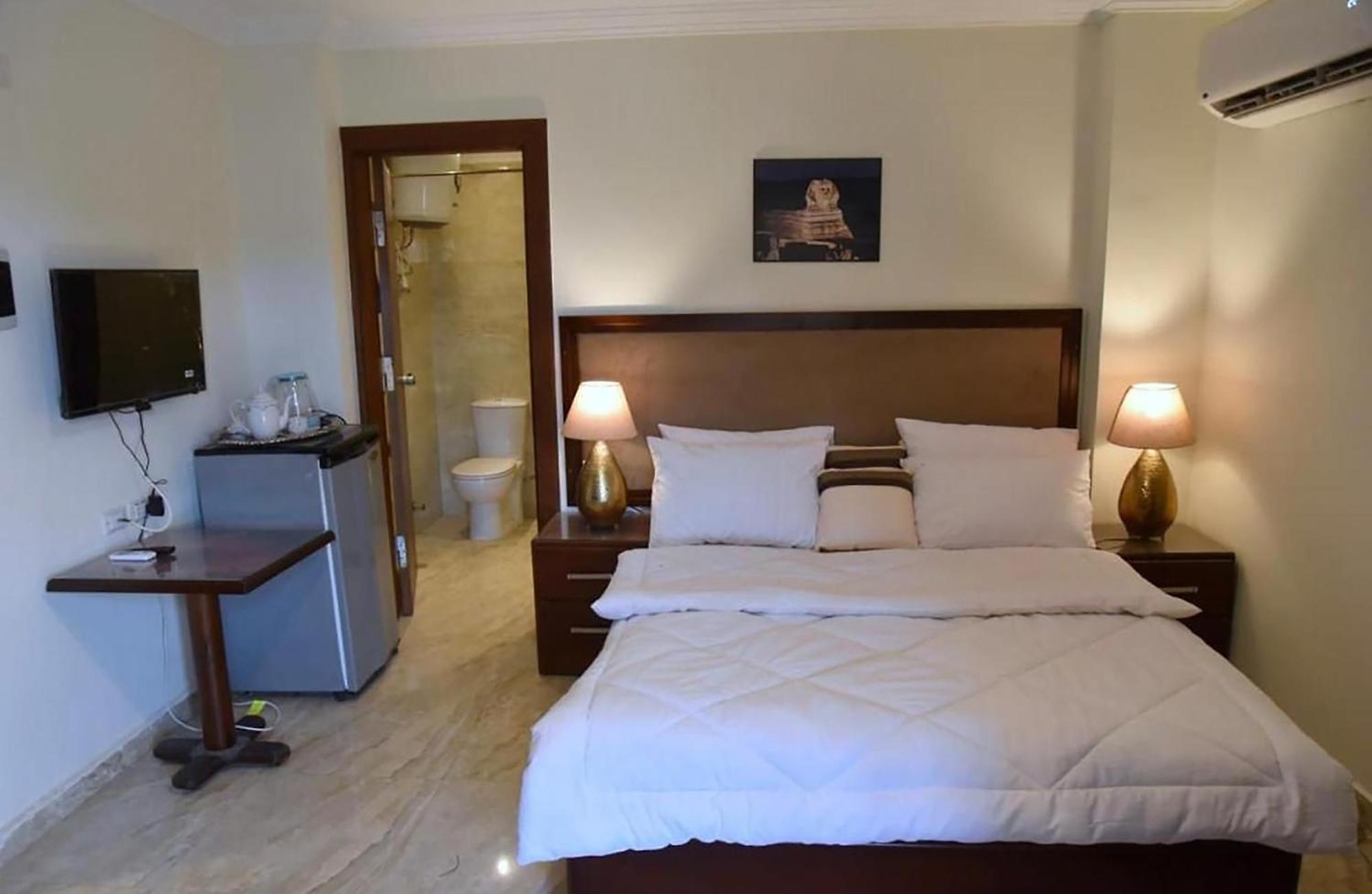 El Aida Pyramids View Hotel Kafret el-Gabal Zewnętrze zdjęcie