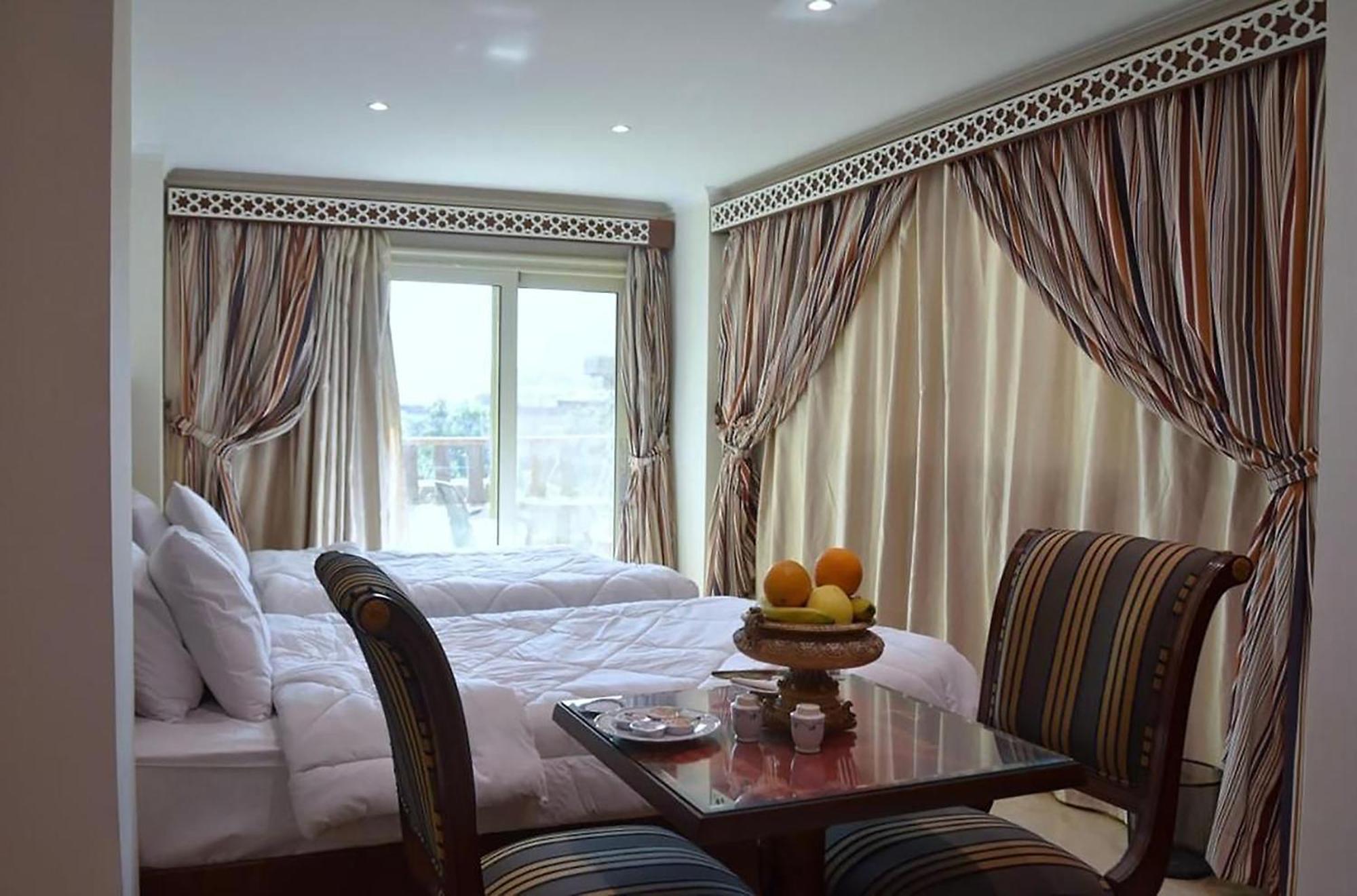 El Aida Pyramids View Hotel Kafret el-Gabal Zewnętrze zdjęcie