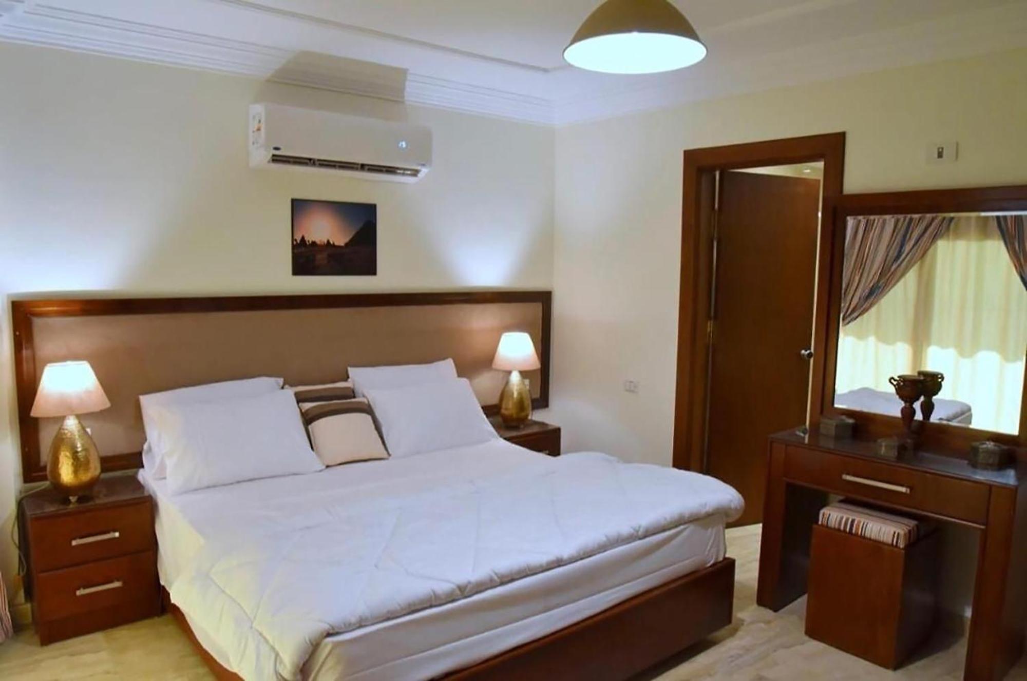 El Aida Pyramids View Hotel Kafret el-Gabal Zewnętrze zdjęcie