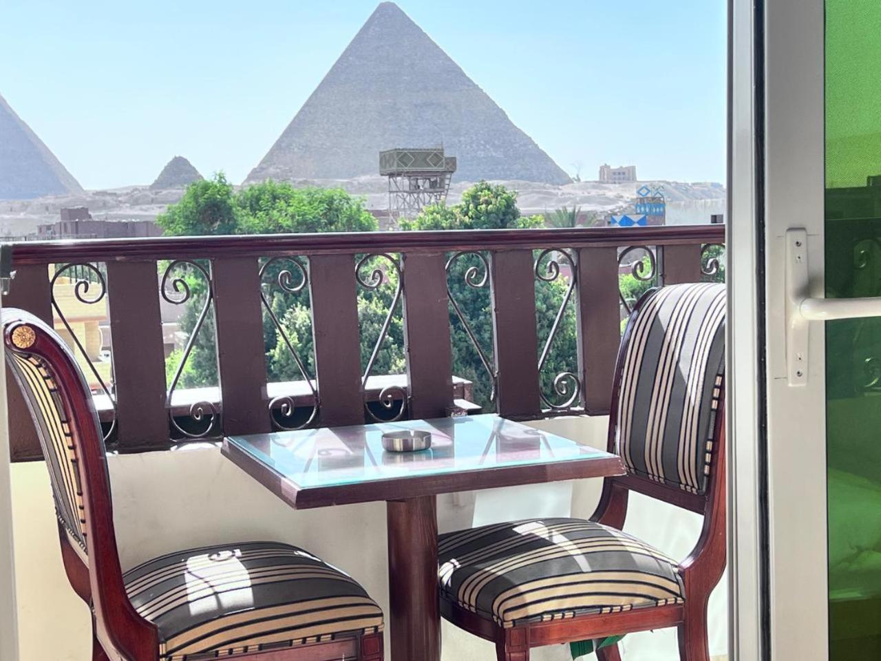 El Aida Pyramids View Hotel Kafret el-Gabal Zewnętrze zdjęcie