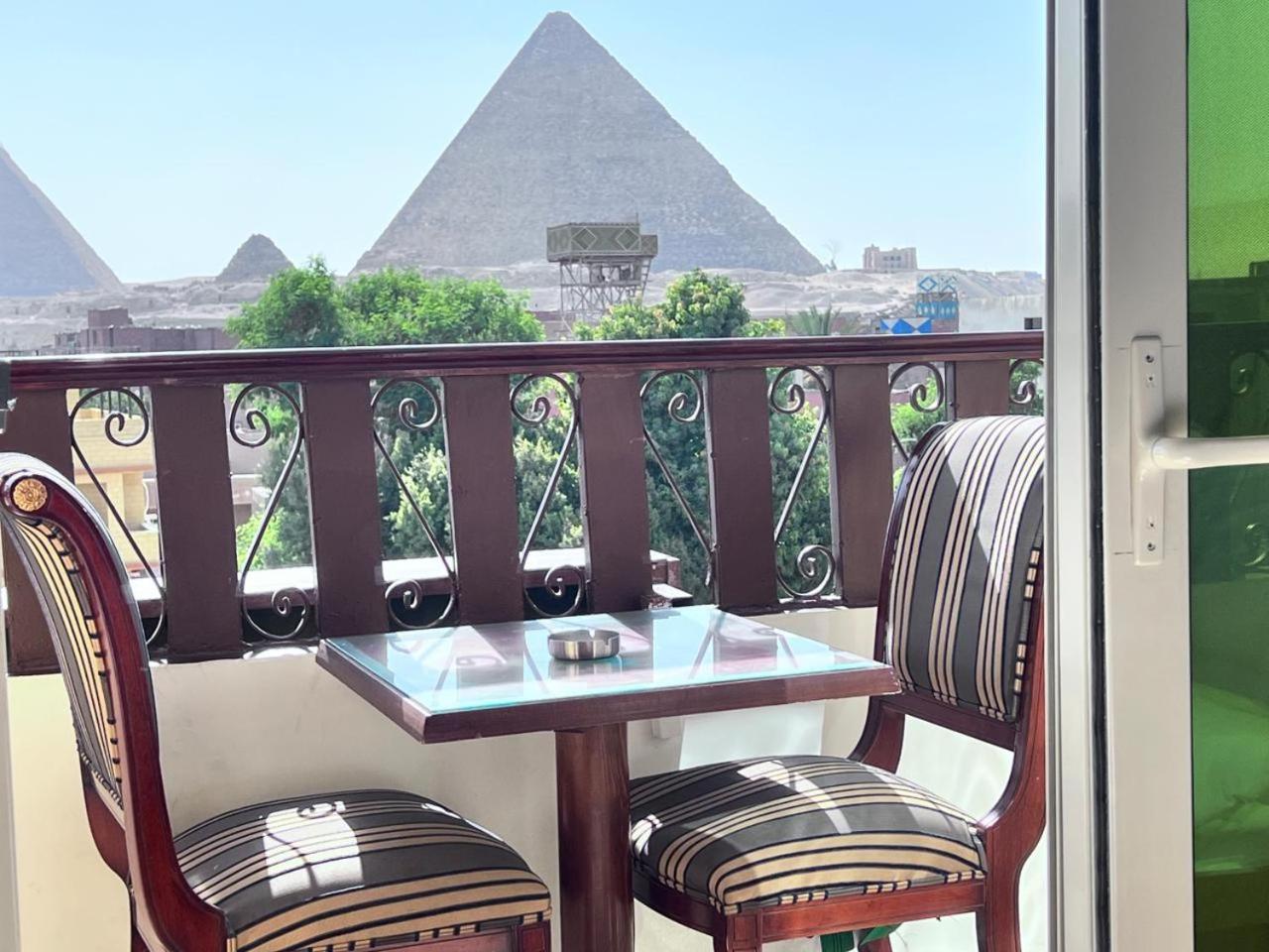 El Aida Pyramids View Hotel Kafret el-Gabal Zewnętrze zdjęcie