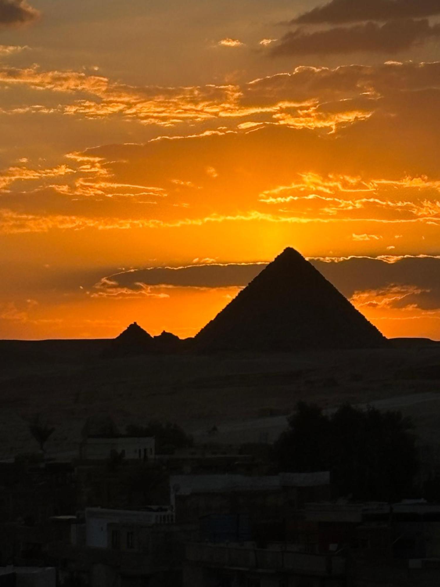 El Aida Pyramids View Hotel Kafret el-Gabal Zewnętrze zdjęcie