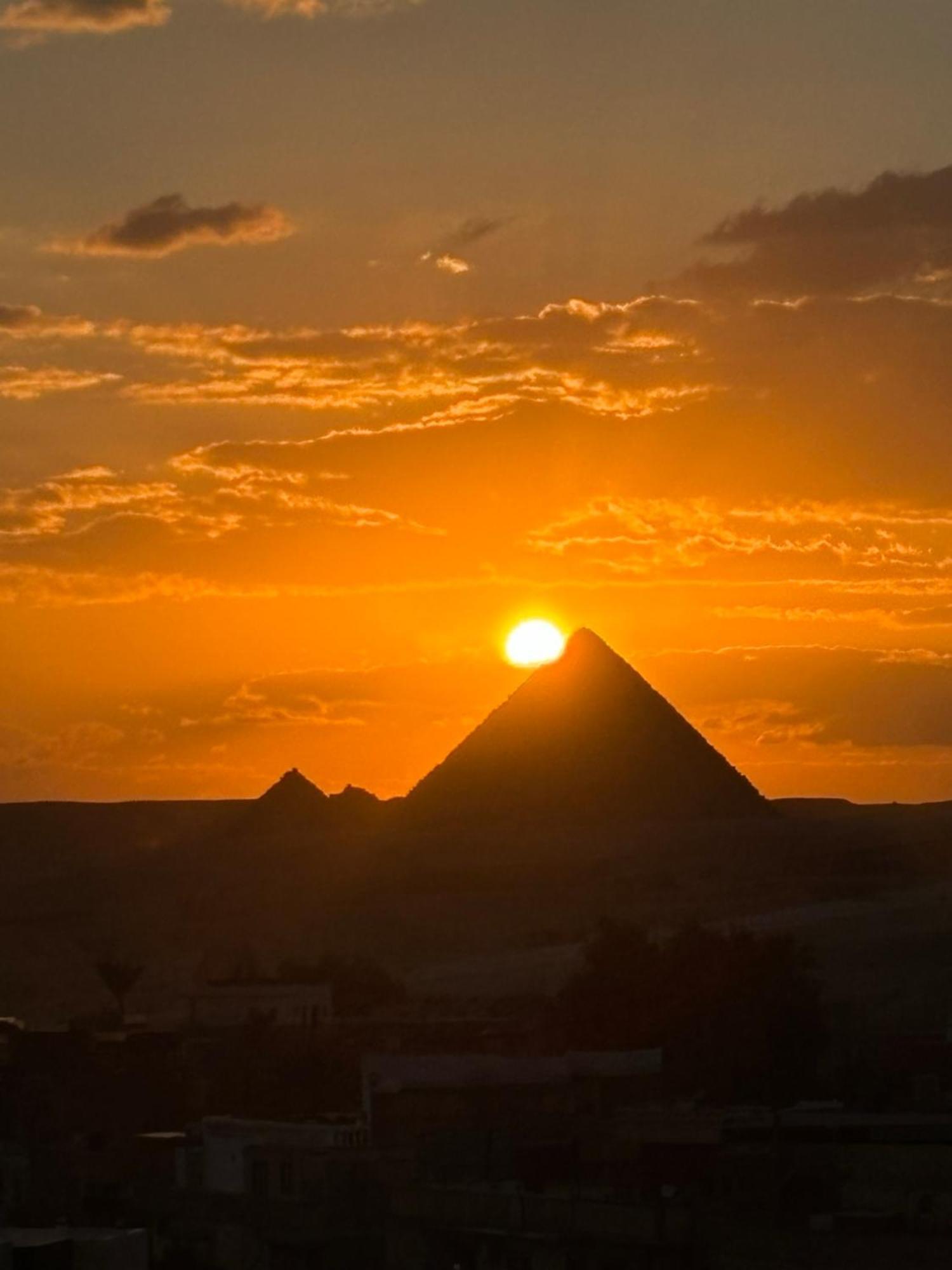 El Aida Pyramids View Hotel Kafret el-Gabal Zewnętrze zdjęcie